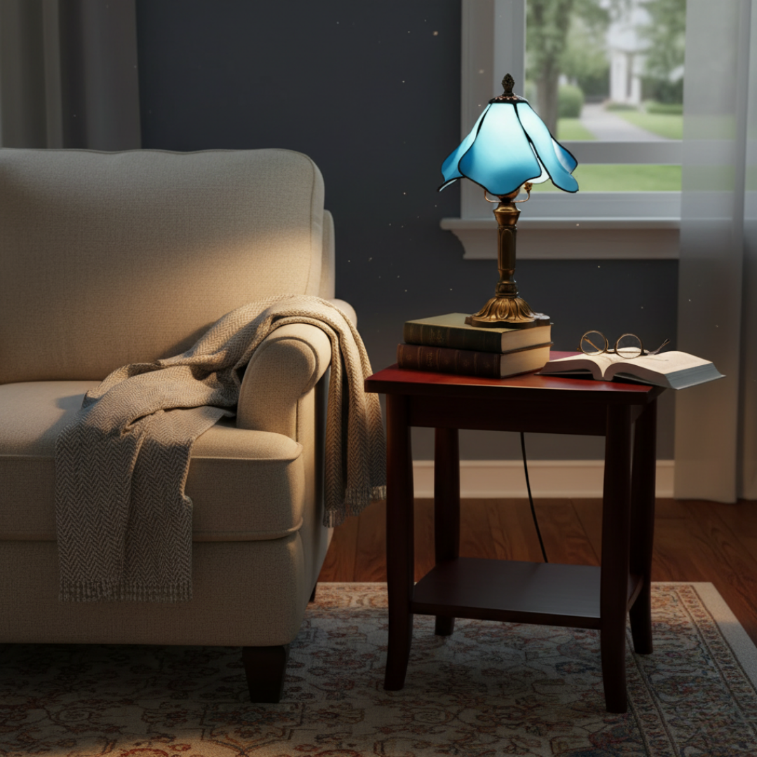 Romantic Vintage Baroque Table  Lamp