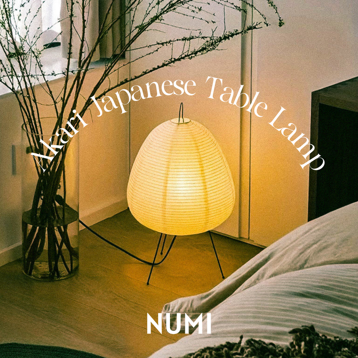 Numi Japanese Rice Paper Table Lamp