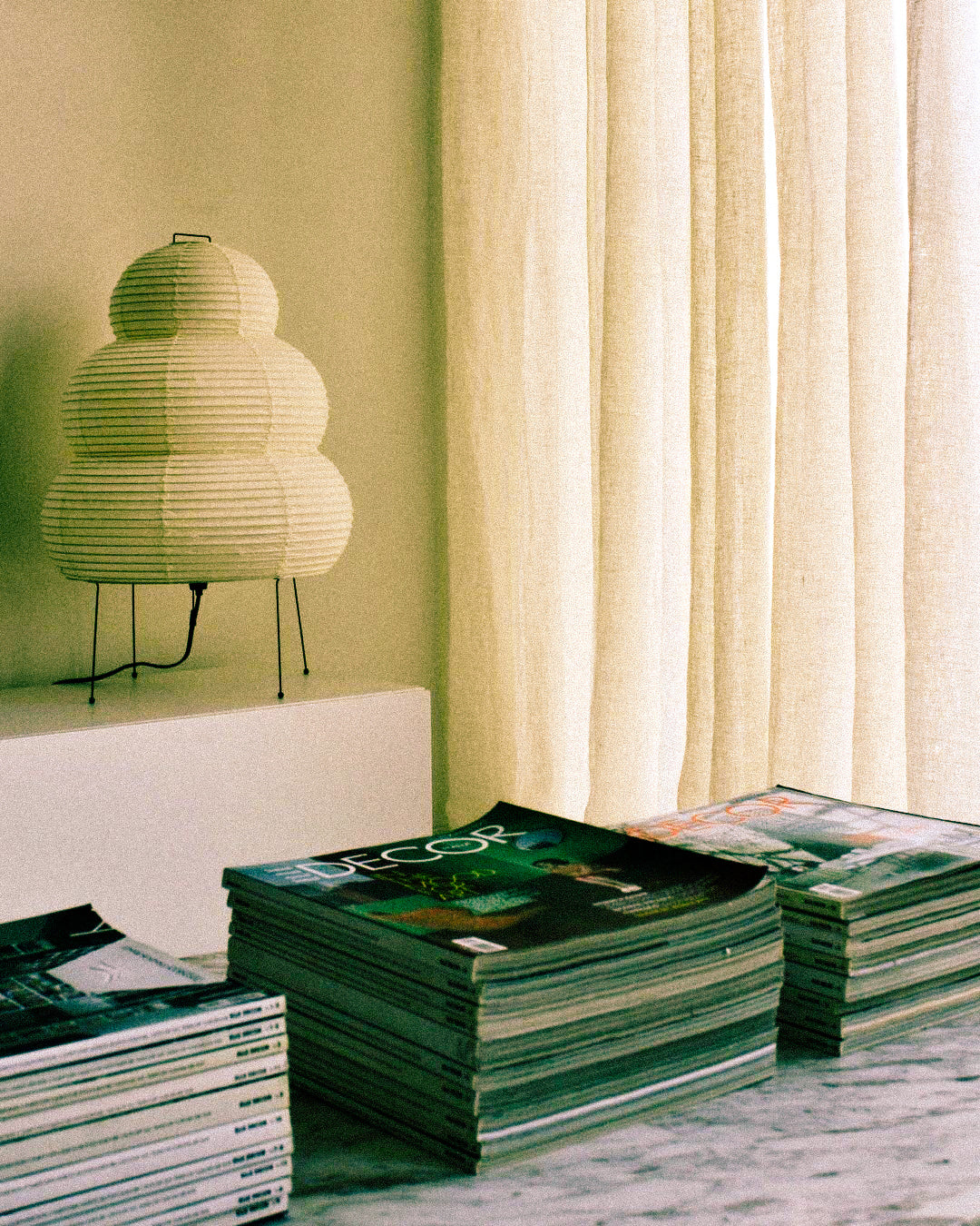 Iga Japanese Paper Floor Lamp