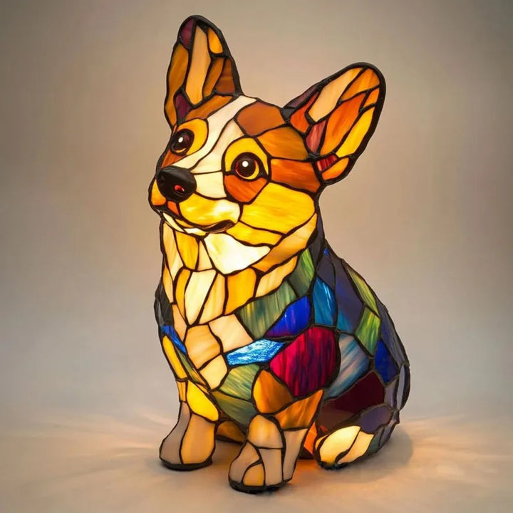 Corgi Glossy Light Lamp